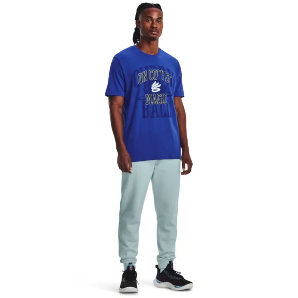 Camiseta Ua Curry On Court Magic de Hombre - Imagen 3