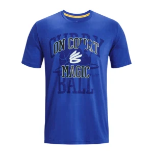 Camiseta Ua Curry On Court Magic de Hombre