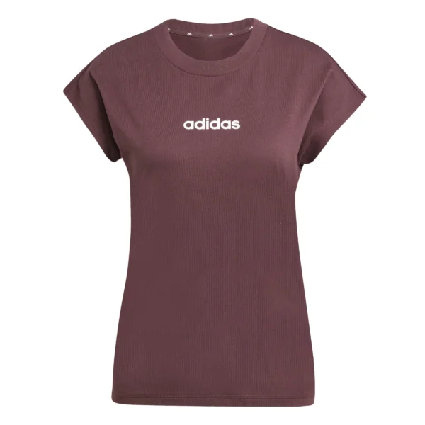 Camiseta Essentials Linear Cotton de Mujer